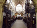 Exeter - la Cattedrale, il Coro