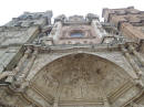 Astorga - la Cattedrale, particolare della facciata