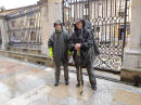 Astorga - incontro con dei pellegrini diretti a Santiago de Compostela