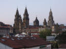 Santiago de Compostela - panoramica della Cattedrale