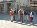 Santiago de Compostela - l'arrivo dei pellegrini