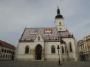 Zagabria - citt alta, la Chiesa di San Marco