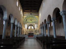 Parenzo - la Basilica eufrasiana, interno