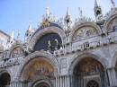 la Basilica di San Marco - particolare facciata principale