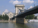 Budapest - navigazione sul Danubio, il Ponte delle Catene