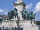 Budapest - Piazza degli Eroi, particolare