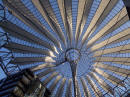 Potsdamer Platz - il Sony Center, particolare della cupola