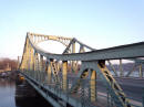 il ponte di Glienicke sul fiume Havel