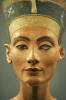 Neues Museum - Busto di Nefertiti, particolare volto