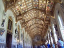 Windsor - il castello, una sala interna