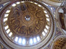 Londra - la Cattedrale di St. Paul, la volta della cupola