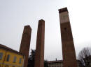 Le torri medievali di Piazza Leonardo da Vinci