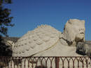 Tarascona - monumento raffigurante il mostro mitologico "il Tarrasque" 