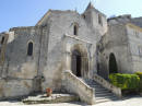 Les baux de Provence - la chiesa di Saint Vincent 