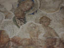 Avignone - visita al Palazzo dei Papi, particolare affresco di Simone Martini