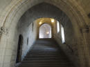 Avignone - visita al Palazzo dei Papi, una scalinata