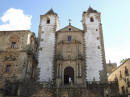 Cceres - la Chiesa di San Francesco Saverio