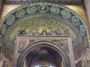 Parenzo - la Basilica eufrasiana, particolare mosaici 