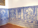 Evora - la cappella delle Ossa, azulejos