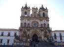 Alcobaa - Monastero Cistercense di Santa Maria, la facciata principale
