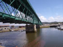 Barcelos - ponte in ferro, stradale e ferroviario, progettato nel 1877 da Gustave Eiffel