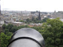 Edimburgo - Castello, panorama della citt