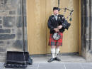 Edimburgo - Un suonatore di cornamusa